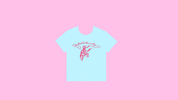 Cropped Tee -Catalina Haze