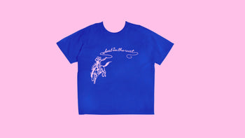 Best In The West Illustrated Tee- Mulholland Blue