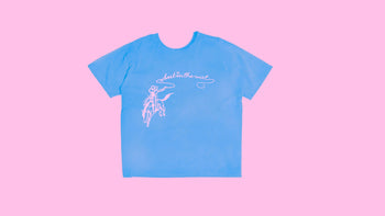 Best In The West Illustrated Tee- Malibu Blue